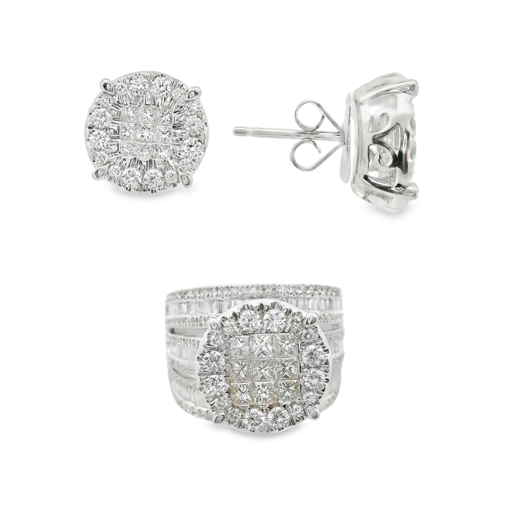 Multi-Stone Diamond Set